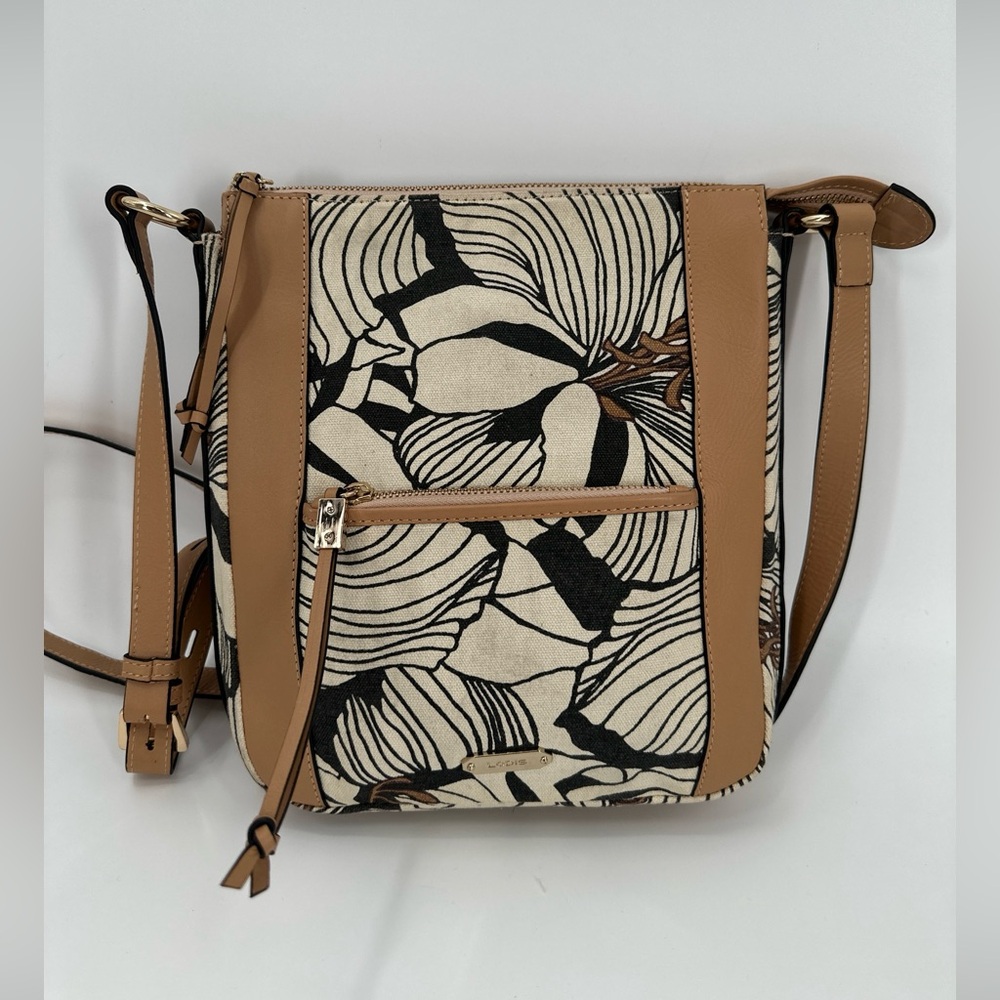 Lodis Canvas Flower Crossbody bag